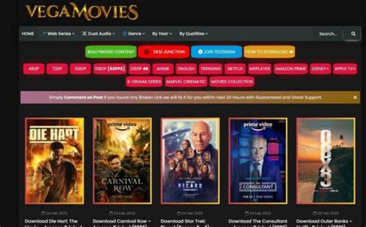 Vegamovies Link Download: Your Ultimate Guide to Streaming and Downloading Movies
